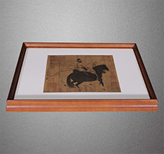 商丘市书画装裱配框服务案例